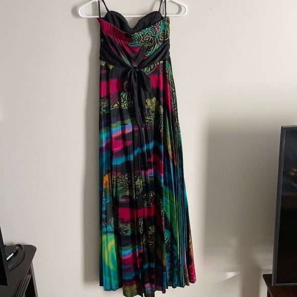 Formal Strapless Multi Colored Dress - Prom - Homecoming - Picture 8 of 10